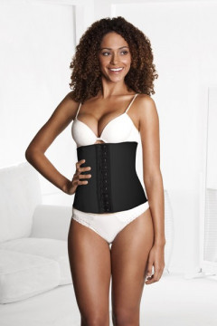 influences: Squeem waist cincher black ad