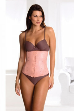 influences: Squeem waist cincher pink ad