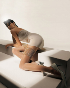influences: Wolford stockings 001015 ad