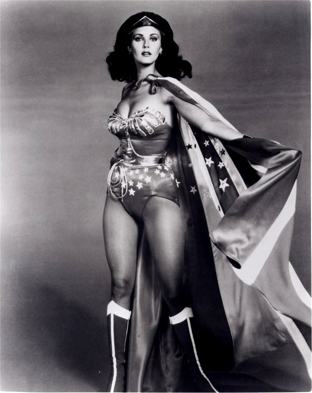 influences: Lynda Carter as Wonder Woman