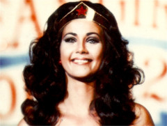 influences: Lynda Carter Wonder Woman head-shot