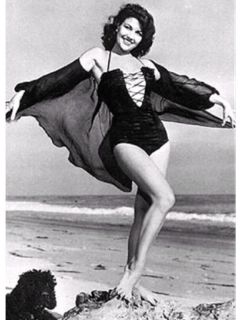 influences: Mara Corday, swimsuit