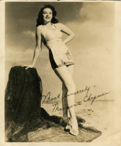 influences: Marguerite Chapman, swimsuit