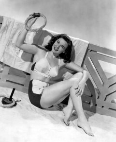 influences: Marguerite Chapman, swimsuit