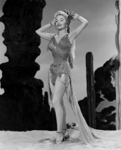 influences: Mari Blanchard, dance costume