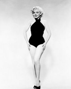 influences: Marilyn Monroe in a swimsuit