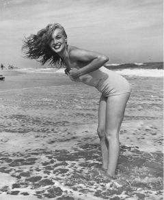 influences: Marilyn Monroe in a swimsuit