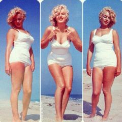 influences: Marilyn Monroe in a swimsuit