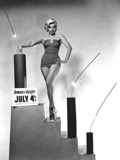 influences: Marilyn Monroe in a swimsuit