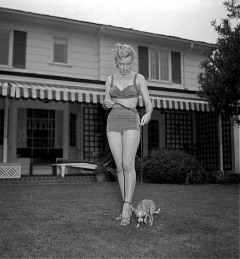 influences: Marilyn Monroe in a bikini