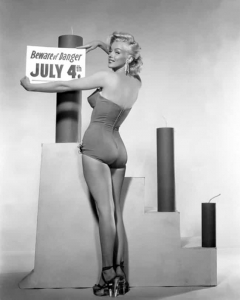 influences: Marilyn Monroe in a swimsuit