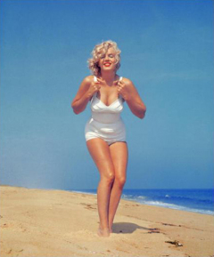 influences: Marilyn Monroe in a swimsuit