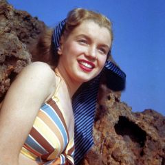 influences: Marilyn Monroe in a swimsuit