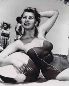 influences: Sophia Loren swimsuit