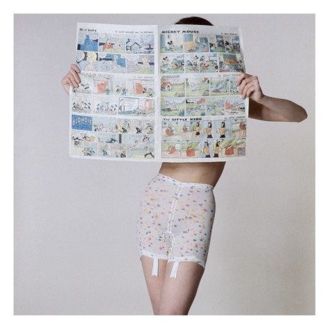 Confetti-print Girdle Vogue 1963 February