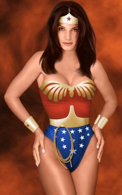 Sandra Bullock as wonder woman