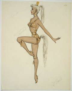 Zsa Zsa Gabor costume design