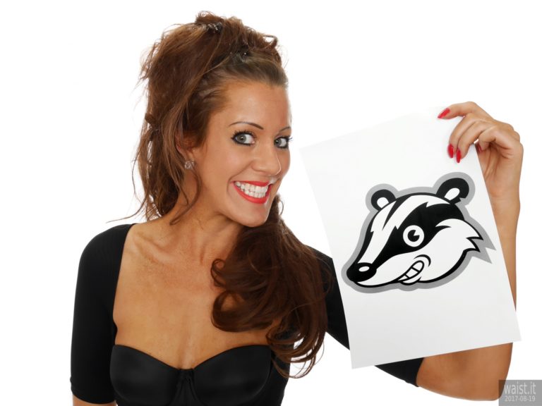 Natty Badger pinup fitness