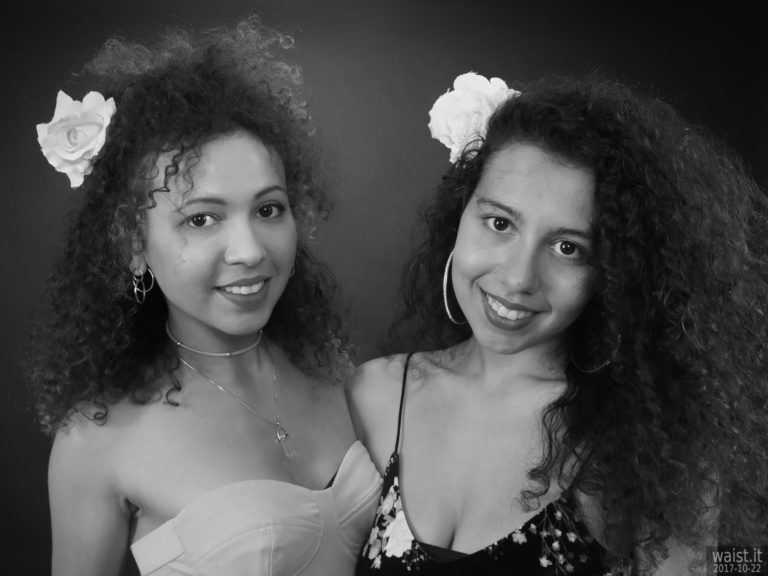 Isabelle and Stephy (mono)