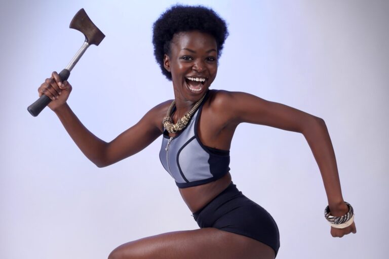 LilliB pinup and vintage fitness shoot